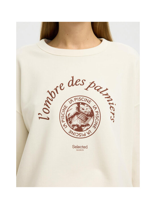 Selected - SlfElisa-collegepaita - EGRET PRINT:POTTERS CLAY | Stockmann - photo 6