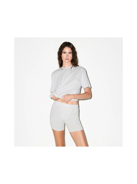 SKIMS - Boyfriend t-paita - LIGHT HEATHER GREY | Stockmann - photo 4