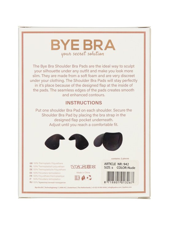 Bye Bra - Õlakud Shlpad - 942 BEIGE - photo 2 Bye Bra - Õlakud Shlpad - 942 BEIGE | Stockmann - photo 2