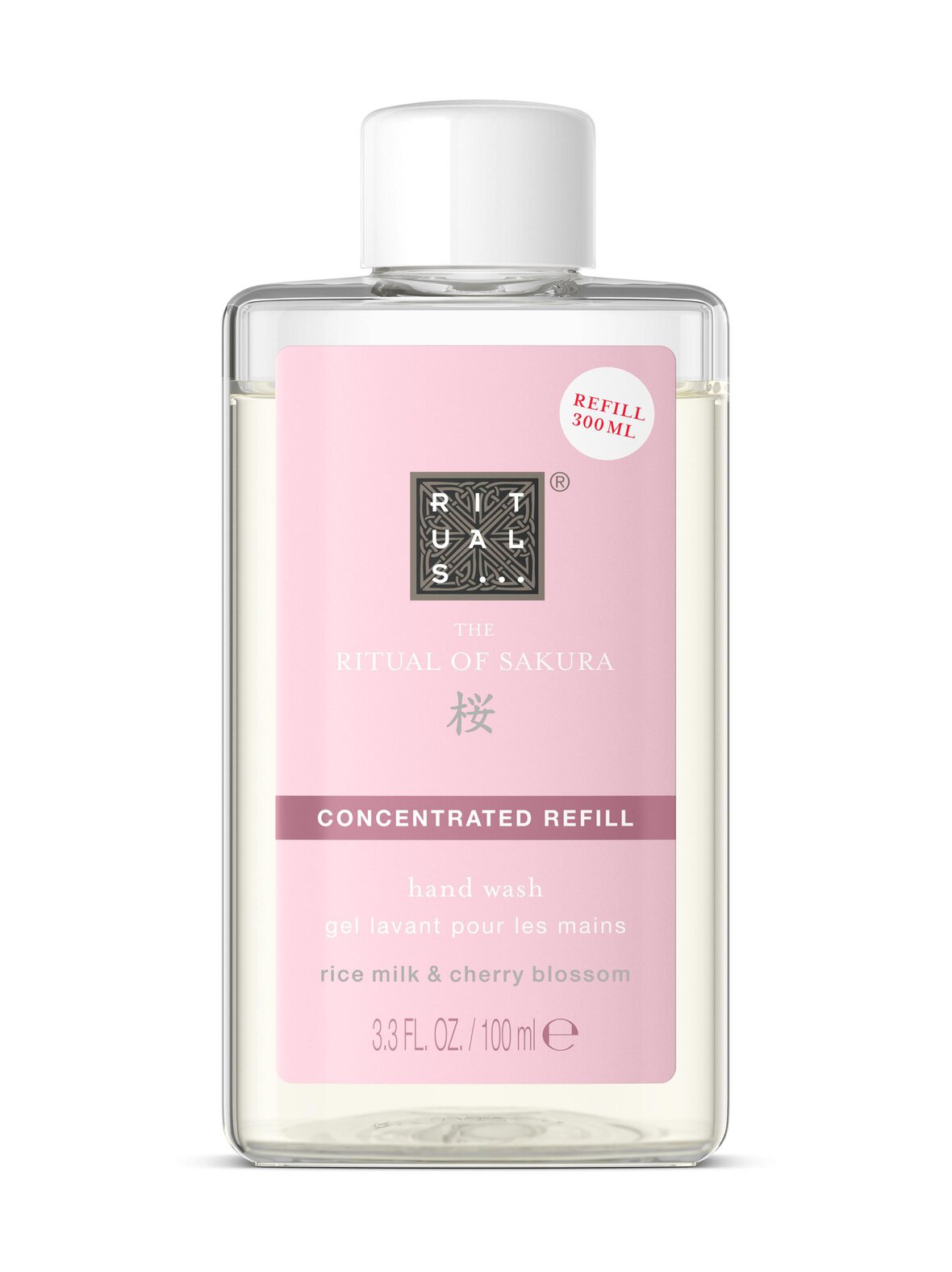 The Ritual of Sakura -käsisaippuan täyttöpakkaus, 100ml