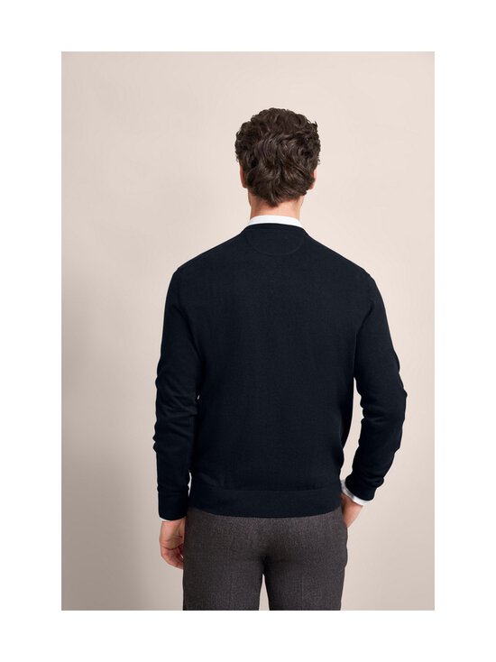 Bugatti - Knit V-neck - puuvilla-kashmirneule - 390 NAVY BLUE - photo 3 Bugatti - Knit V-neck - puuvilla-kashmirneule - 390 NAVY BLUE | Stockmann - photo 3