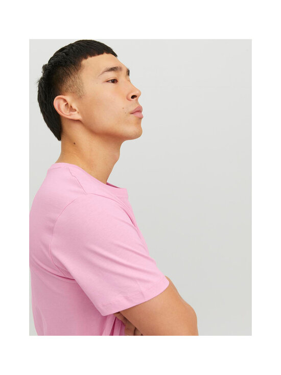 Jack & Jones - JjeOrganic Basic O-neck t-paita - PRISM PINK | Stockmann - photo 5