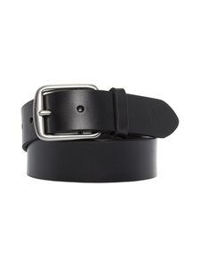 Polo Ralph Lauren - Saddlr Medium -nahkavyö - BLACK | Stockmann