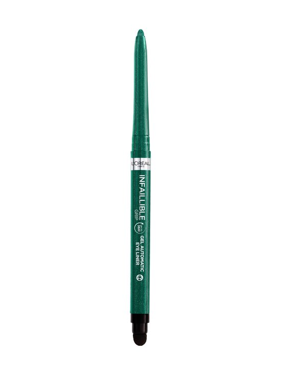 L'Oréal Paris - Infaillible Grip 36H Gel Automatic Eyeliner -silmänrajauskynä 0,3 g - 08 EMERALD GREEN - photo 2 L'Oréal Paris - Infaillible Grip 36H Gel Automatic Eyeliner -silmänrajauskynä 0,3 g - 08 EMERALD GREEN | Stockmann - photo 2