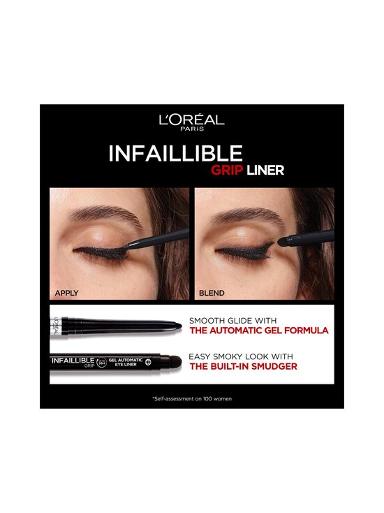 L'Oréal Paris - Infaillible Grip 36H Gel Automatic Eyeliner -silmänrajauskynä 0,3 g - 08 EMERALD GREEN - photo 3 L'Oréal Paris - Infaillible Grip 36H Gel Automatic Eyeliner -silmänrajauskynä 0,3 g - 08 EMERALD GREEN | Stockmann - photo 3