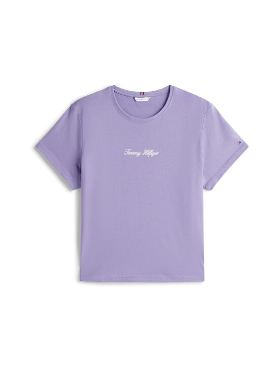 Tommy Hilfiger Curve - Classic Script t-krekls - W0G LAVENDER ASH - photo 1 Tommy Hilfiger Curve - Classic Script t-krekls - W0G LAVENDER ASH | Stockmann - photo 1