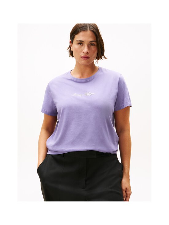 Tommy Hilfiger Curve - Classic Script t-krekls - W0G LAVENDER ASH - photo 3 Tommy Hilfiger Curve - Classic Script t-krekls - W0G LAVENDER ASH | Stockmann - photo 3