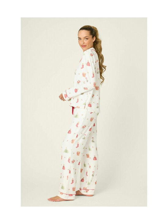 Pj Salvage - Pidžaama Feline Festive - 102 OFF-WHITE | Stockmann - photo 4