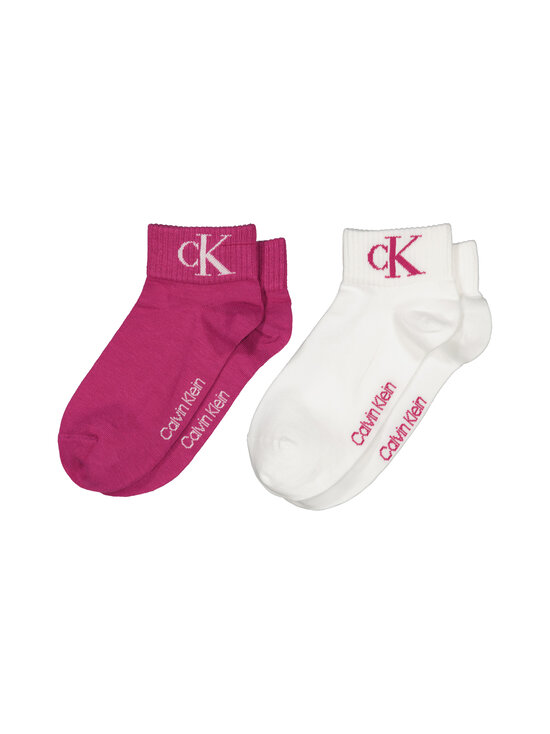Calvin Klein - Quarter Monogram -sukat 2-pack - 014 FUCHSIA | Stockmann - photo 2