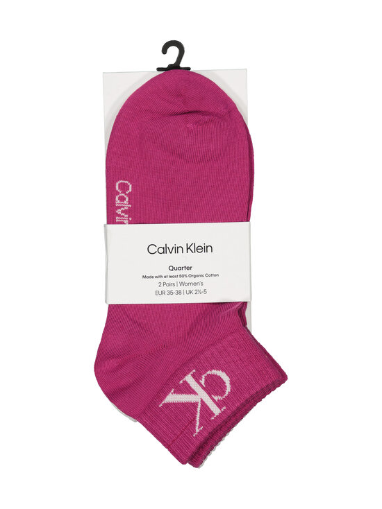 Calvin Klein - Quarter Monogram -sukat 2-pack - 014 FUCHSIA | Stockmann - photo 3