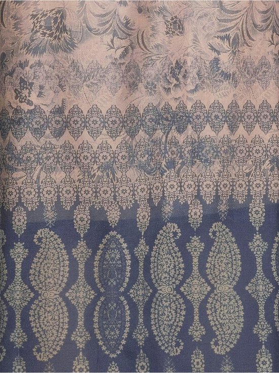 GUSTAV - Mabell Midi+ - laskostettu hame - 84797 NAVY W. ROSE BEIGE PRINT | Stockmann - photo 6