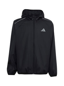 adidas Sportswear - Junior-tuulitakki - KG5772 BLACK/WHITE | Stockmann