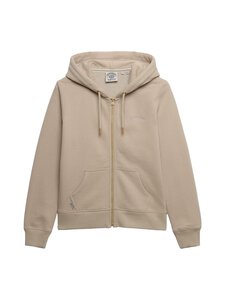 Superdry - Essential Logo Ziphood -hupparitakki - 6NN FEATHER GREY | Stockmann