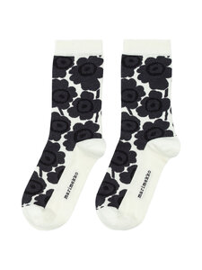 Marimekko - Linjaus Unikko -sukat - 991 BLACK WHITE | Stockmann