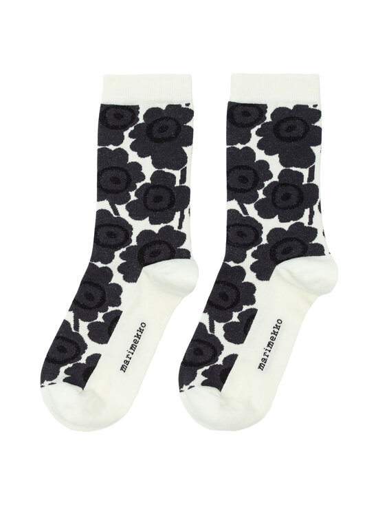 Marimekko - Linjaus Unikko -sukat - 991 BLACK WHITE | Stockmann - photo 1
