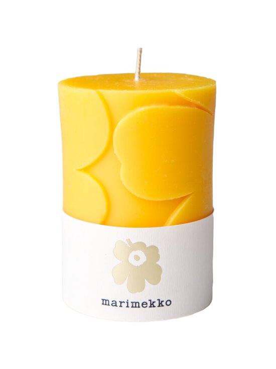 Marimekko - Marimekko Unikko -pöytäkynttilä - YELLOW | Stockmann - photo 1