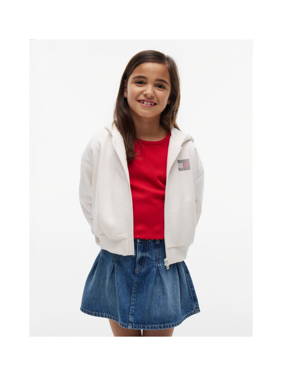 Tommy Hilfiger - Tommy Rhinestone Zip jaka ar kapuci - YBH ANCIENT WHITE | Stockmann - photo 2