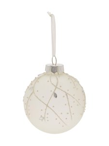 Villa Stockmann - Beads-lasipallo 7,9 cm - WHITE | Stockmann