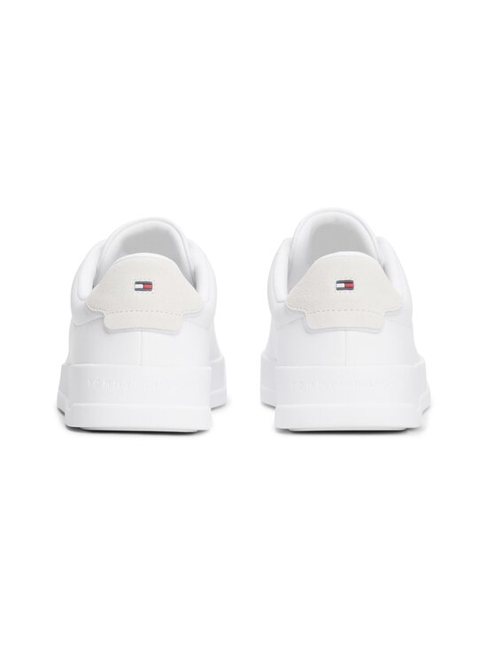 Tommy Hilfiger - Court Leather Detail Ess sporta apavi - YBS WHITE - photo 2 Tommy Hilfiger - Court Leather Detail Ess sporta apavi - YBS WHITE | Stockmann - photo 2