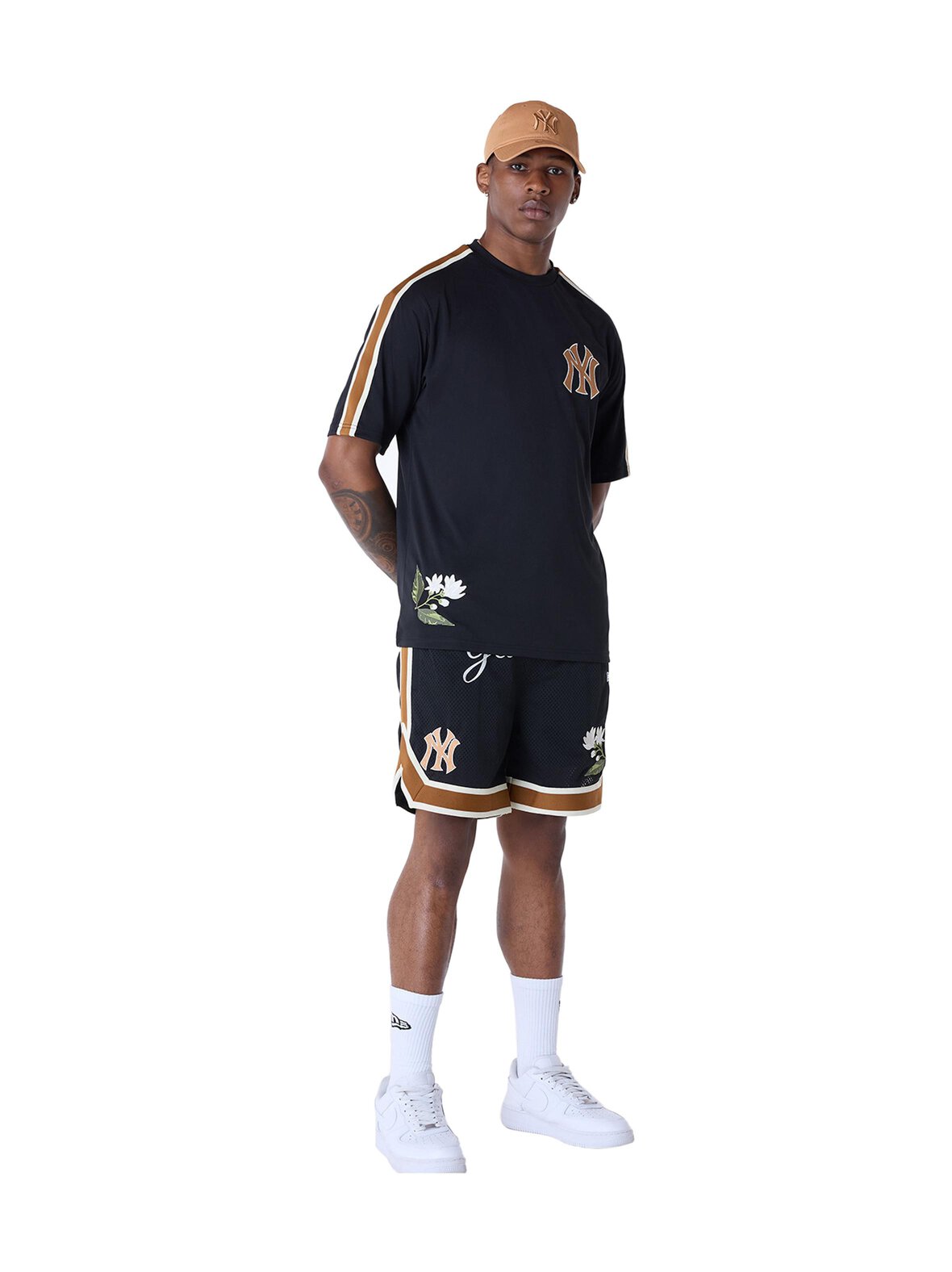 MLB Floral New York Yankees t-paita