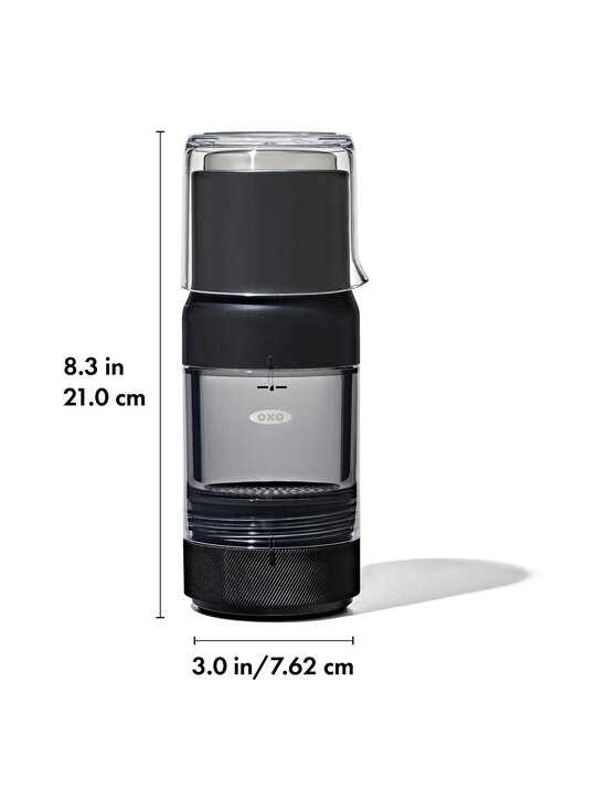 OXO - Rapid Brewer -kahvinvalmistaja - BLACK, GREY, CLEAR, STEEL | Stockmann - photo 3