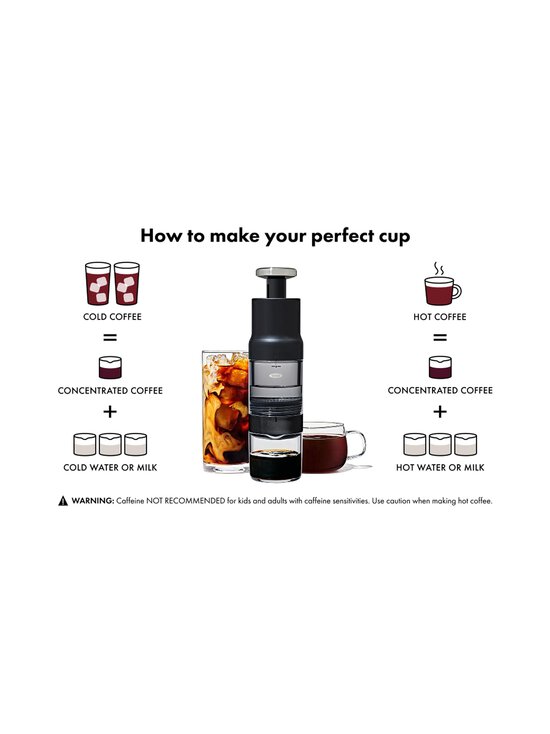OXO - Rapid Brewer -kahvinvalmistaja - BLACK, GREY, CLEAR, STEEL | Stockmann - photo 4