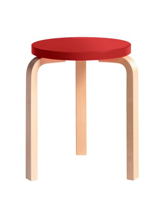 Artek - Jakkara 60 - KOIVU,PUNAINEN | Stockmann - photo 1