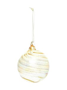 Villa Stockmann - Glass Twist Ball -joulukoriste - CHAMPAGNE | Stockmann