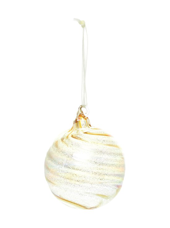 Villa Stockmann - Glass Twist Ball -joulukoriste - CHAMPAGNE | Stockmann - photo 1