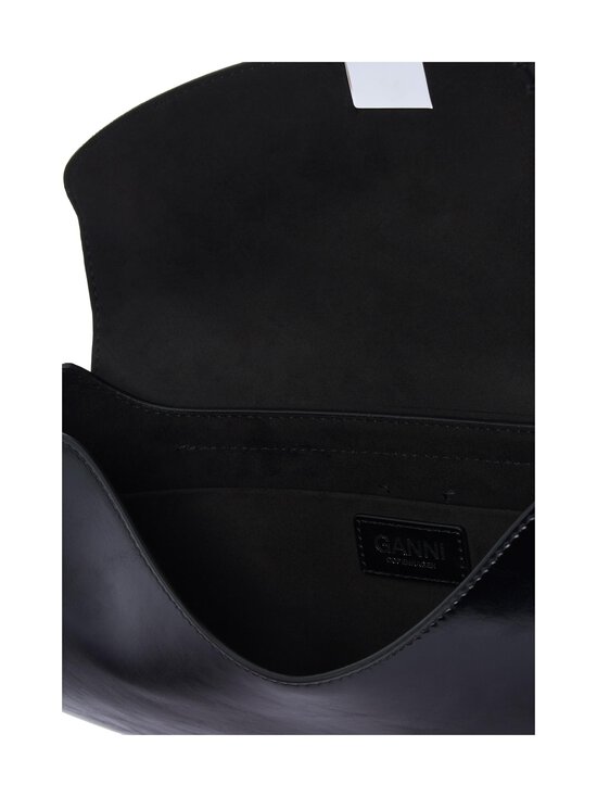 Ganni - Kat Baguette -olkalaukku - 099 BLACK | Stockmann - photo 3