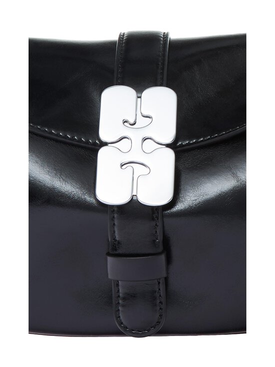 Ganni - Kat Baguette -olkalaukku - 099 BLACK | Stockmann - photo 4