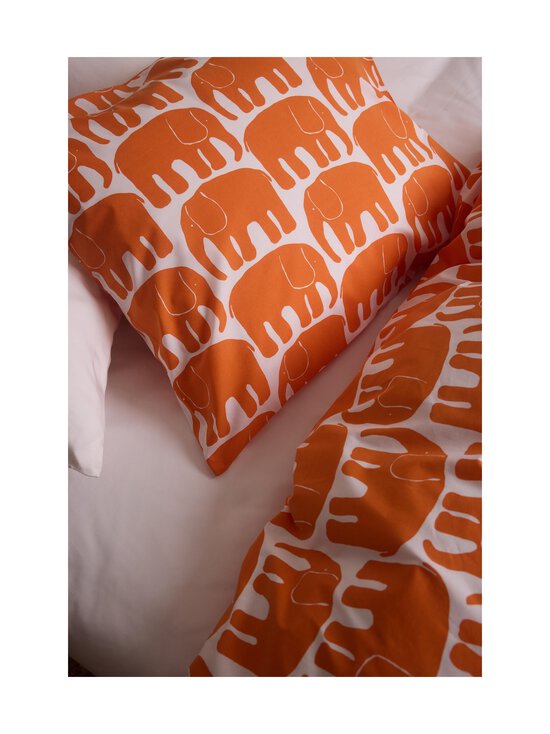 Finlayson - Voodipesukomplekt Elefantti - WHITE/LIGHT ORANGE - photo 2 Finlayson - Voodipesukomplekt Elefantti - WHITE/LIGHT ORANGE | Stockmann - photo 2