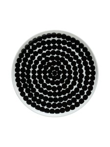 Marimekko - Siirtolapuutarha-lautanen 20 cm - MUSTA/VALKOINEN Marimekko - Siirtolapuutarha-lautanen 20 cm - MUSTA/VALKOINEN | Stockmann