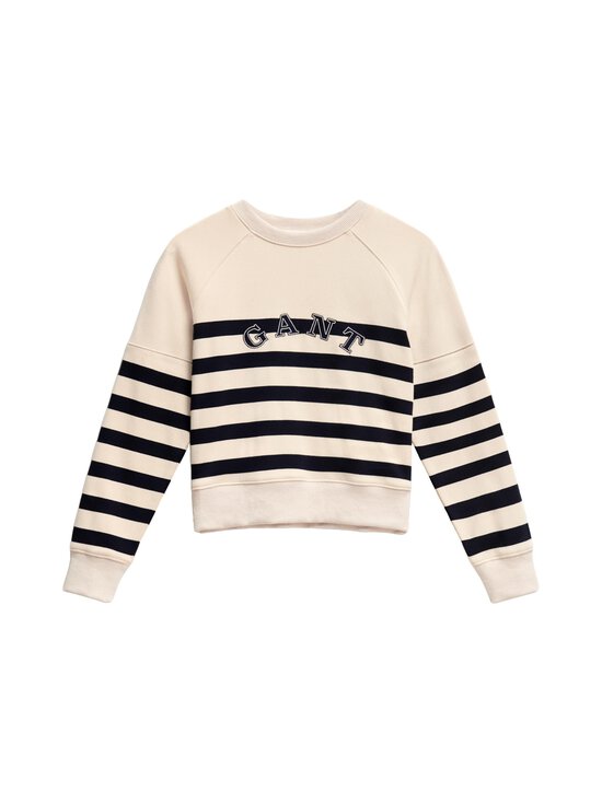 GANT - Striped Haven -collegepaita - 130 CREAM | Stockmann - photo 1