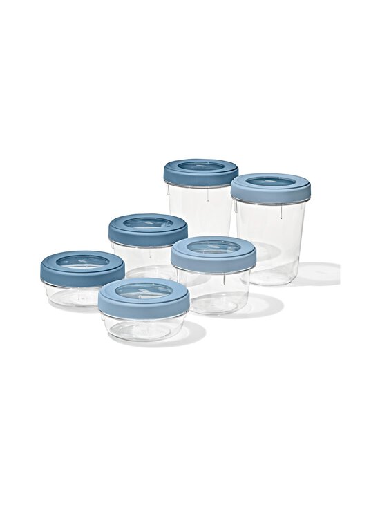 OXO - Twist & Stack -säilytysastia 355 ml, 2 kpl - CLEAR, BLUE | Stockmann - photo 2