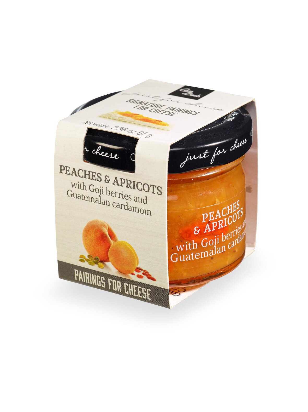 Just For Cheese- persikat, aprikoosit, goji-marjat ja kardemumma 67 g