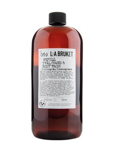 L:A Bruket - Vedelseep № 069 Lemongrass Hand & Body Wash Refill 1000 ml L:A Bruket - Vedelseep № 069 Lemongrass Hand & Body Wash Refill 1000 ml | Stockmann