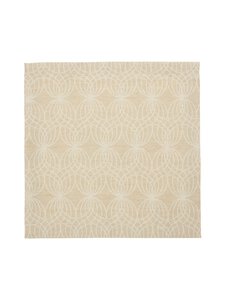 Villa Stockmann - Vernier- lautasliina 50 x 50 cm - 19 WHITE/NATURAL LINEN | Stockmann