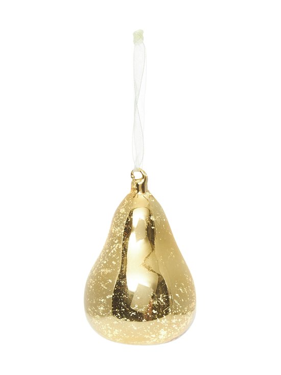 Villa Stockmann - Glass Pear -joulukoriste - GOLD | Stockmann - photo 2
