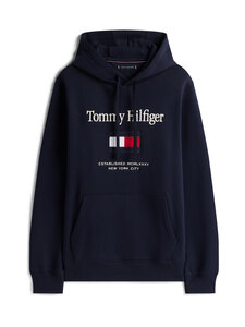 Tommy Hilfiger - Embroid Flag -huppari - DW5 DESERT SKY | Stockmann