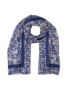 A+more - Holly zīda šalle 50 x 180 cm - BLUE/WHITE/BEIGE A+more - Holly zīda šalle 50 x 180 cm - BLUE/WHITE/BEIGE | Stockmann