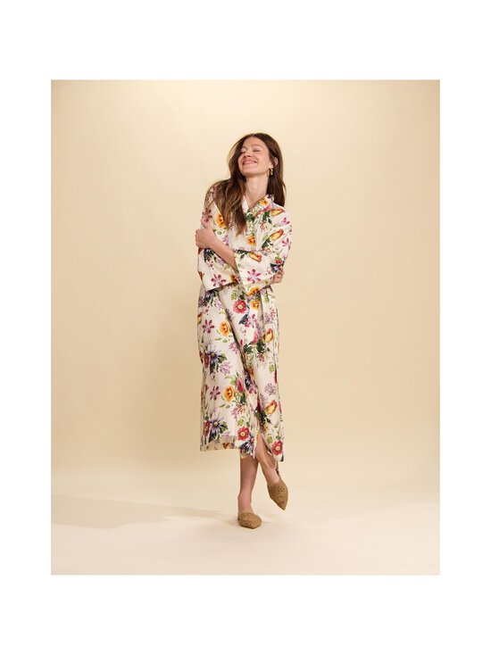 Essenza - Ilona Florea Kimono -satiiniaamutakki - VANILLA | Stockmann - photo 3