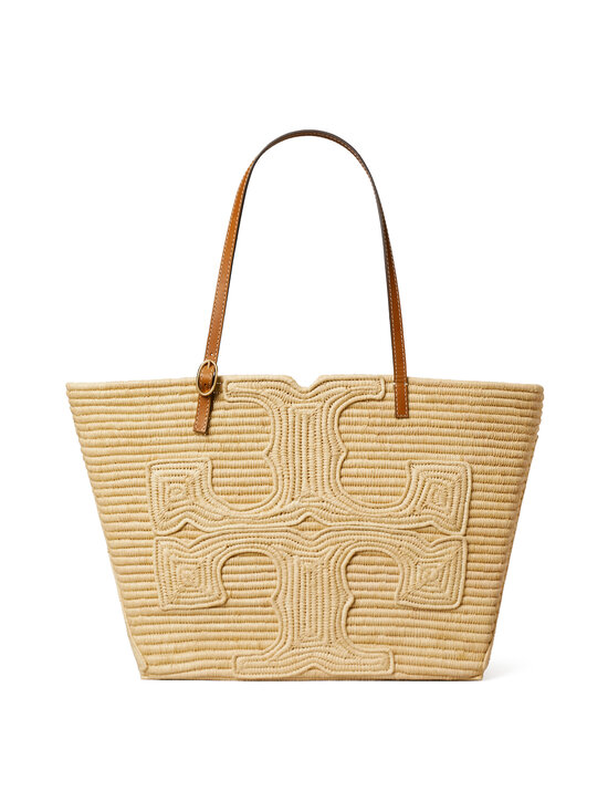 Tory Burch - Ella Structured Straw Large Tote soma - NATURAL | Stockmann - photo 1