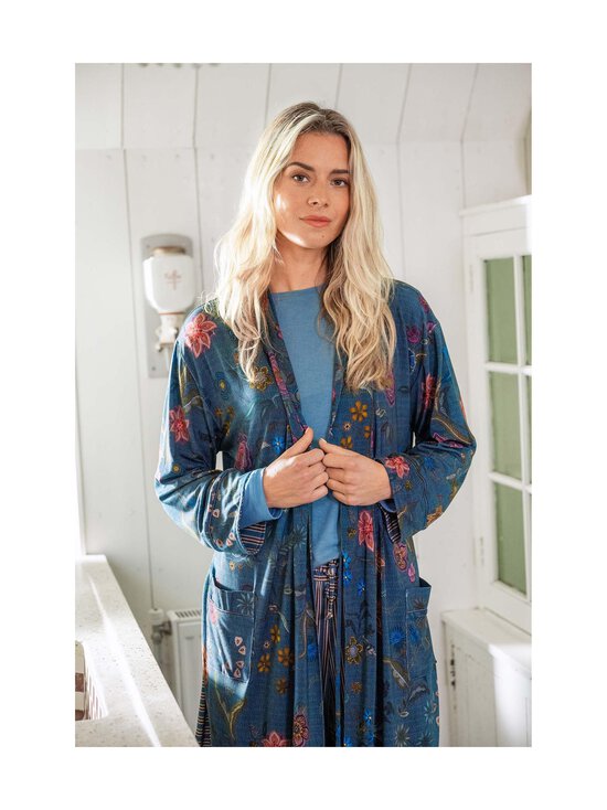 PIP Studio - Nisha Kimono Coco Flower -aamutakki - BLUE | Stockmann - photo 3