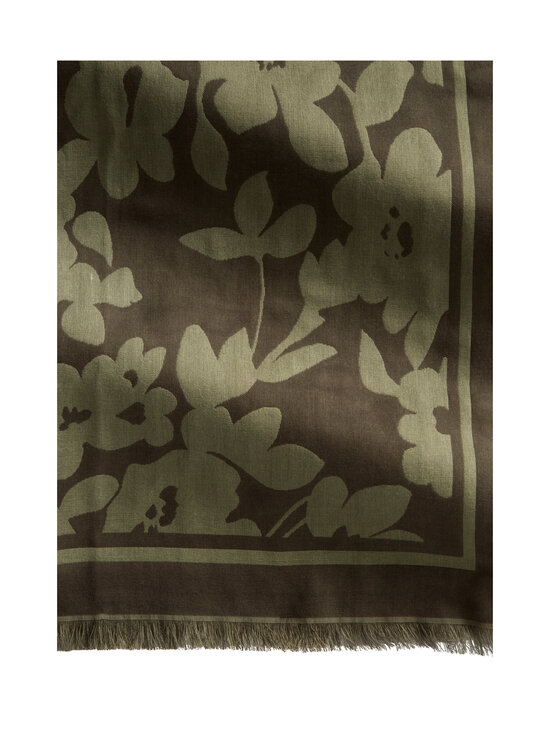 Marc O'Polo - Jakardikuvioitu huivi - 3058 DARK GREEN_MULTI_01 | Stockmann - photo 2