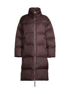 SECOND FEMALE - Riya Long Puffer -toppatakki - 6021 CHOCOLATE PLUM | Stockmann