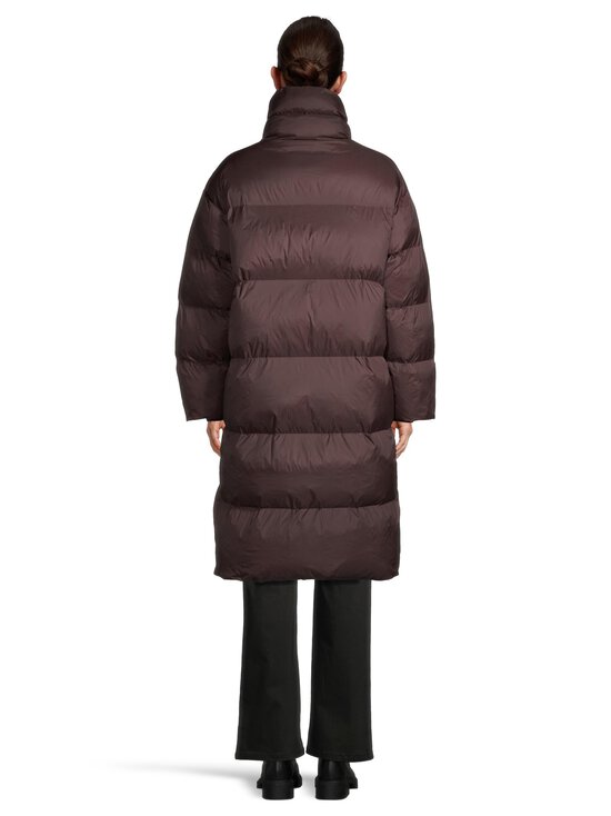SECOND FEMALE - Riya Long Puffer -toppatakki - 6021 CHOCOLATE PLUM | Stockmann - photo 3