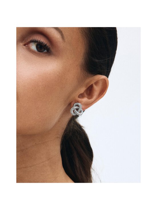 Edblad - Nööp-kõrvarõngad Infinity Knot Sparkle L - STEEL | Stockmann - photo 2