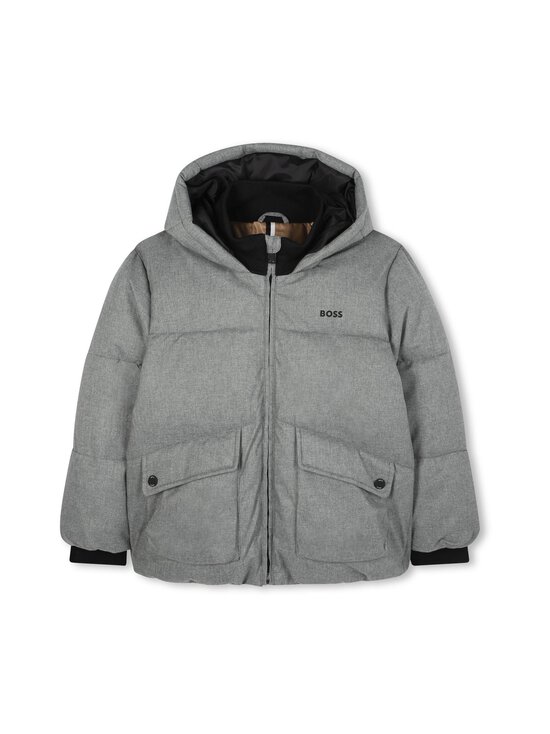 BOSS - Flannel Effect -toppatakki - A46 HEATHER GREY | Stockmann - photo 1