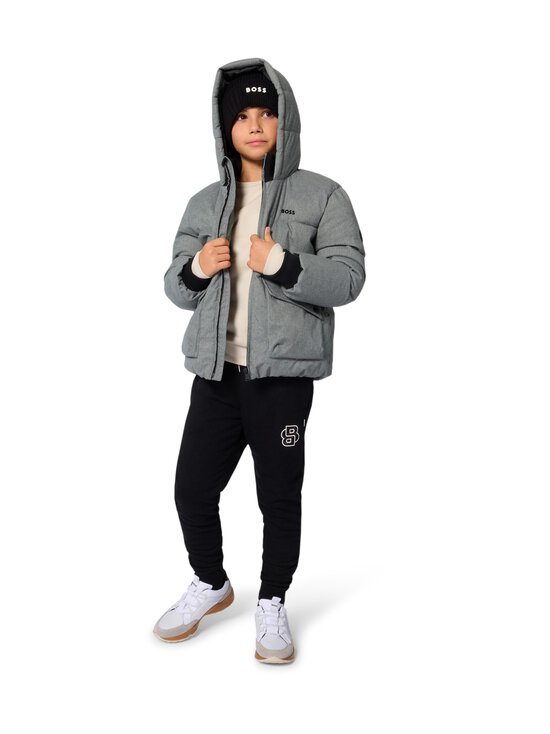 BOSS - Flannel Effect -toppatakki - A46 HEATHER GREY | Stockmann - photo 4